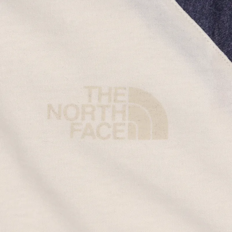 The North Face Raglan T Shirt Vintage White-3