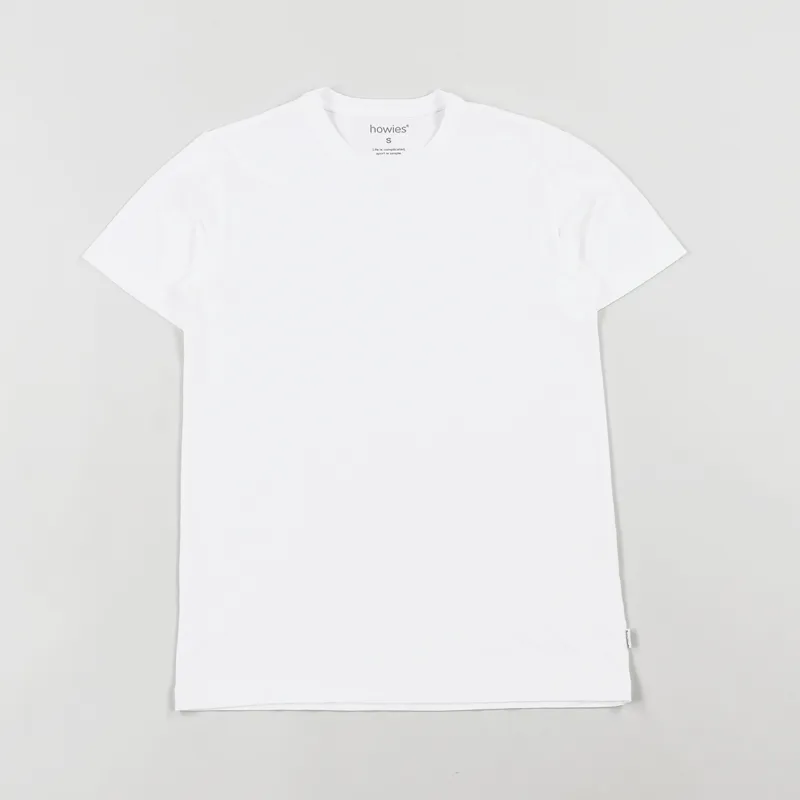 howies Organic T Shirt White