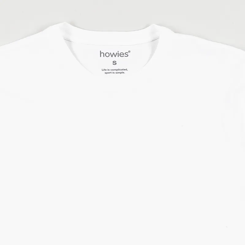 howies Organic T Shirt White-1