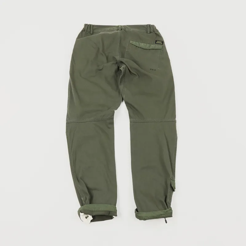 Maharishi Mens Cotton Twill MA Custom Pants Trousers Olive Green