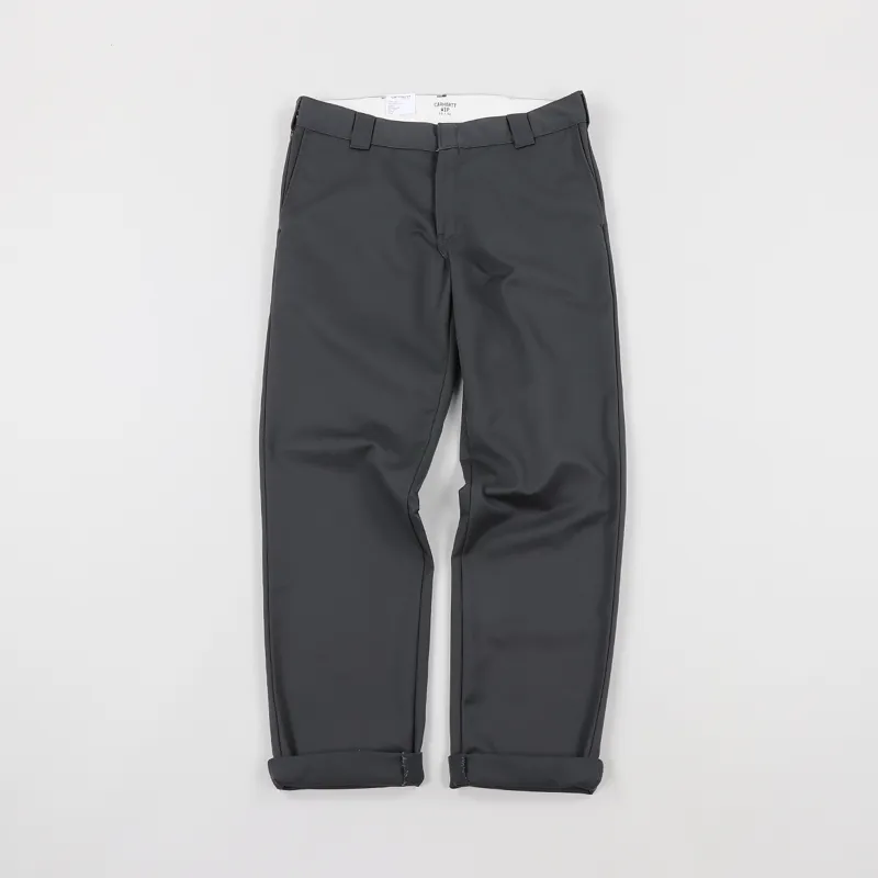 Carhartt WIP Master Pant Asphalt Rinsed-1