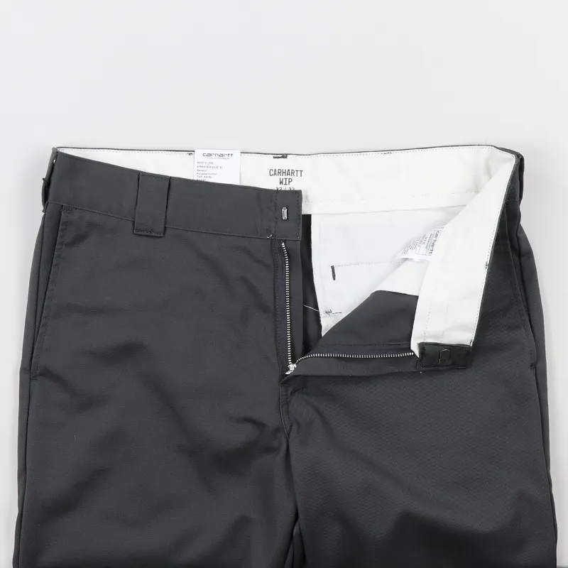 Carhartt WIP Master Pant Asphalt Rinsed-2