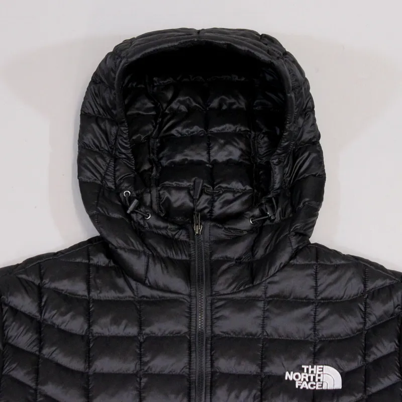 The North Face Mens Thermoball Hooded Jacket Black-1