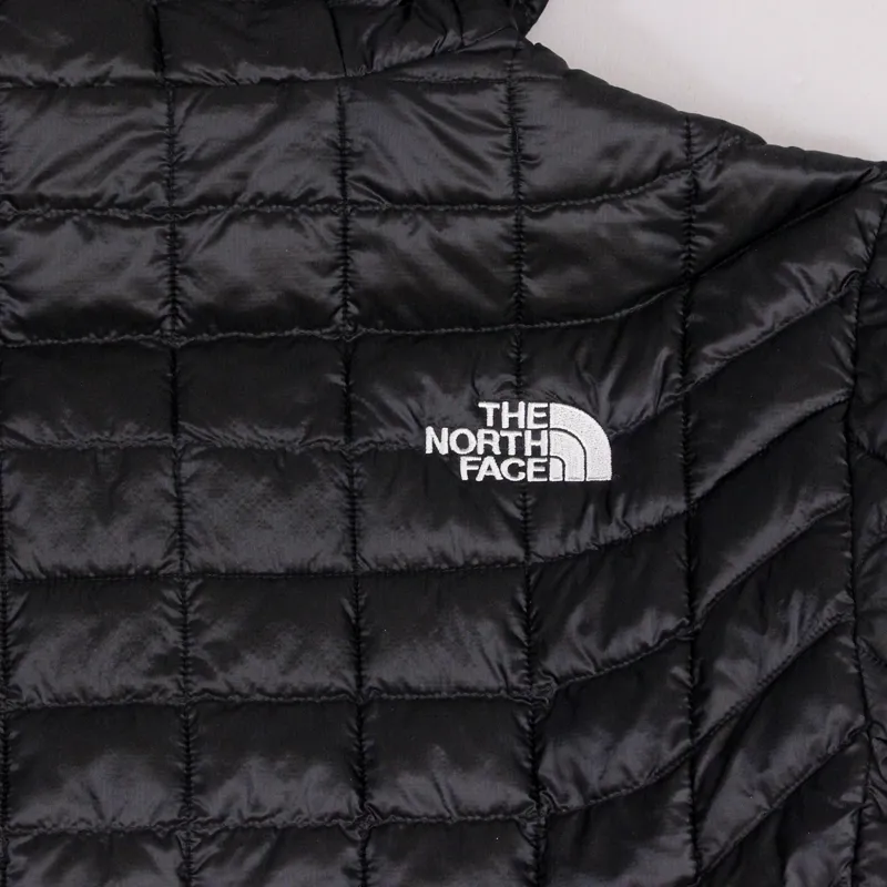 The North Face Mens Thermoball Hooded Jacket Black-6