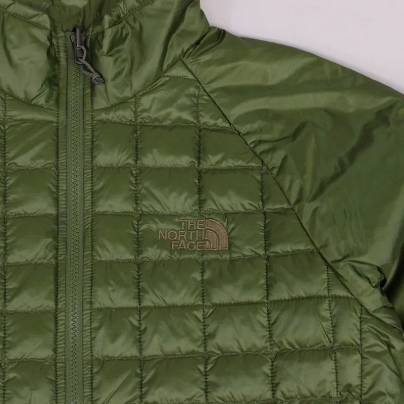 The North Face Mens Thermoball Triclimate Jacket Burnt Olive Green-7