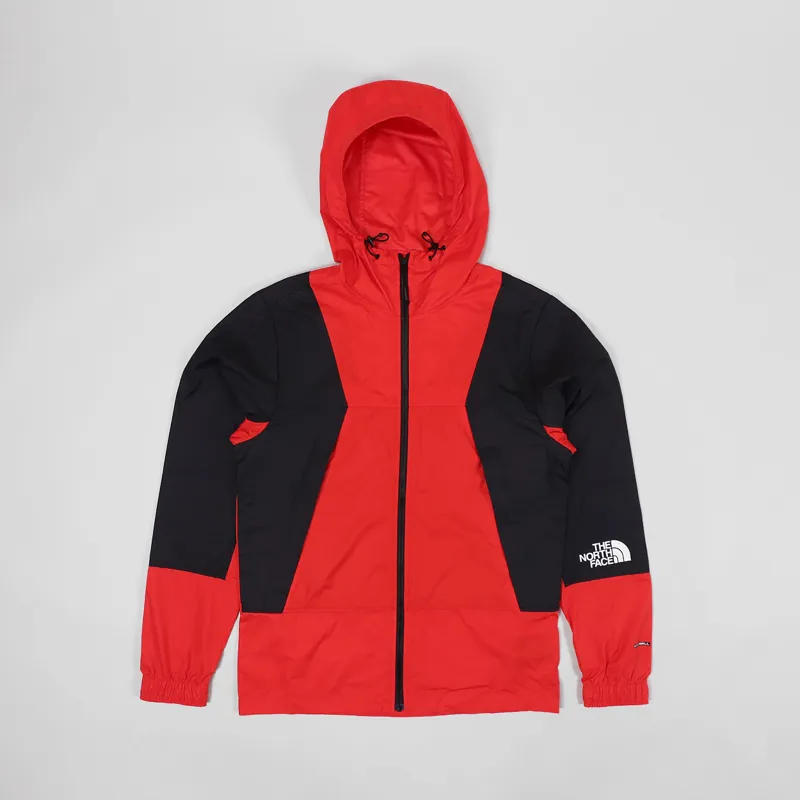 Quilt Melankoli Orphan The North Face Mens Mountain Light Windshell Jacket Red Black