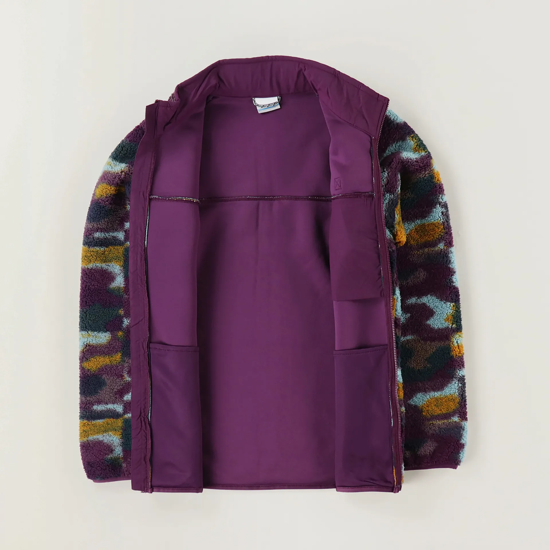 Columbia Mountain Side Full-Zip Fleece Black Cherry