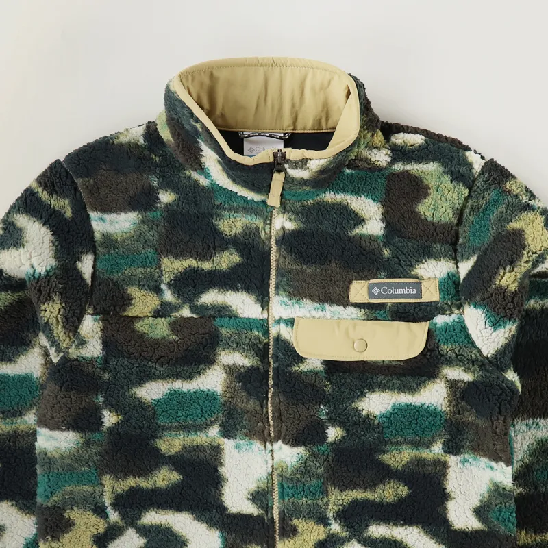 Columbia Mountain Side Full-Zip Fleece Crouton Camo-1