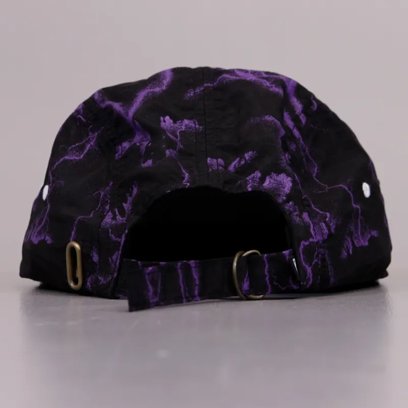 【GRAPE】Code Print Striped Hooded Hat Unisex 