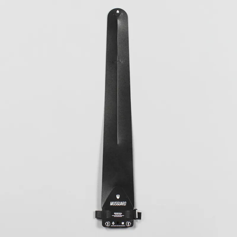 Musguard Rear Rollable Fender Black
