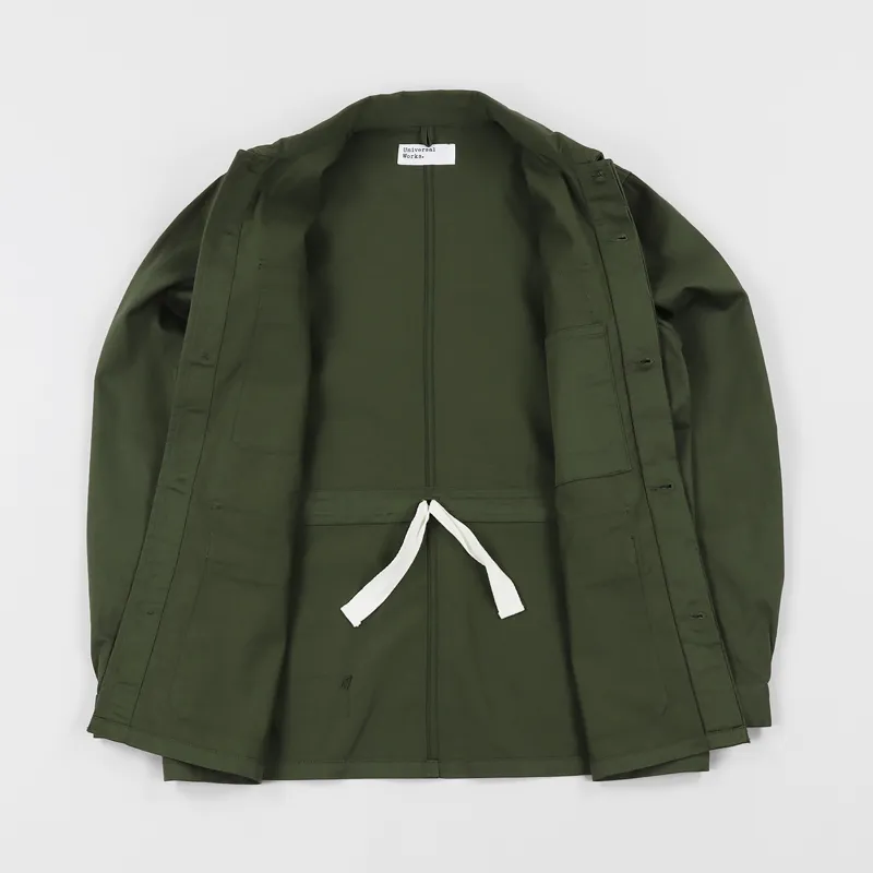 ENOF cotton work jacket 01 Olive ENOF cotton work jacket 01 Olive