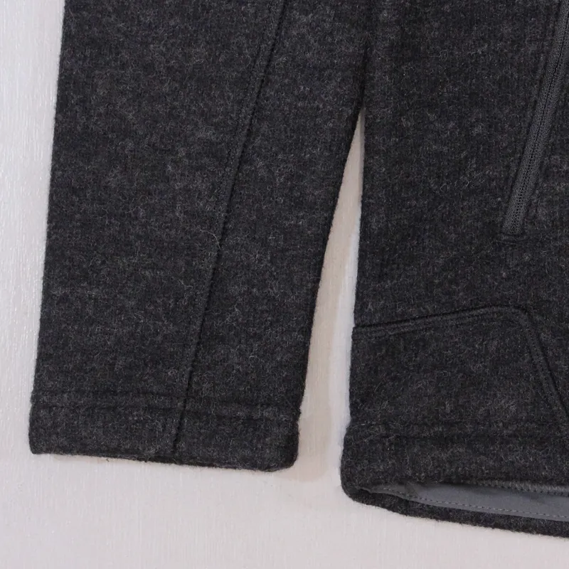 The North Face Mens Zermatt Full Zip Hooded Fleece Black-2