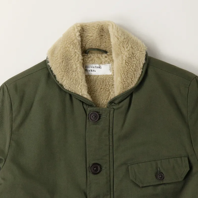 Universal Works N1 Twill Jacket Olive-1