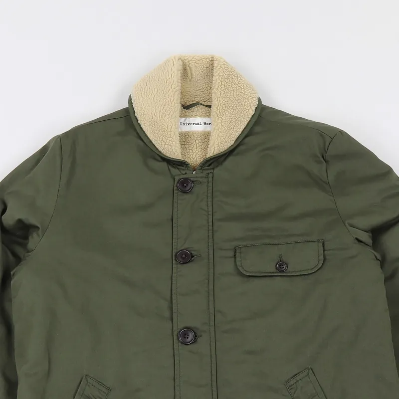 Universal Works N1 Twill Jacket Military Olive-1