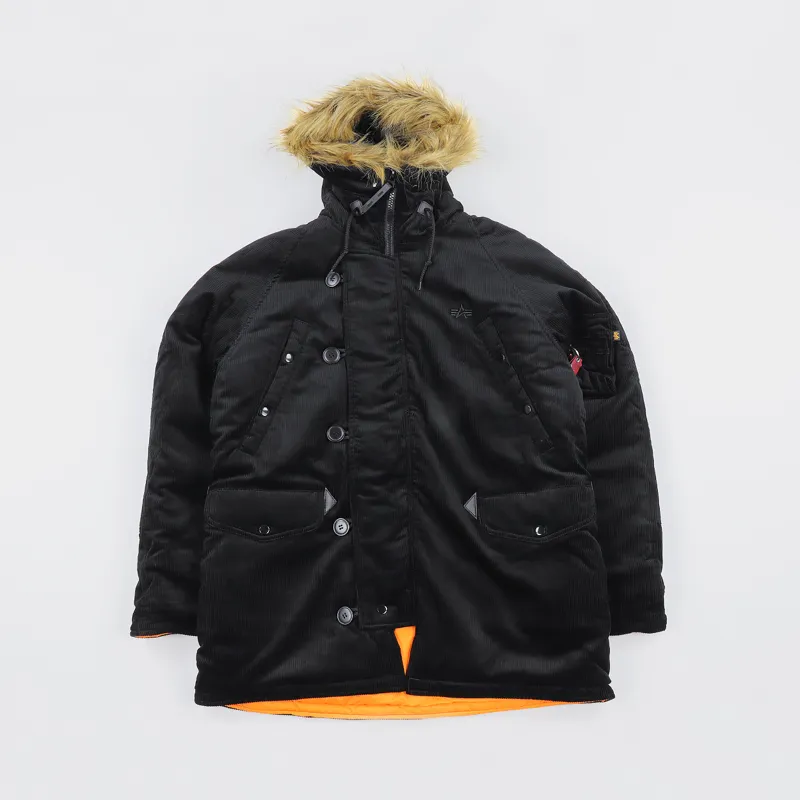 00s archive n3b corduroy far jacket y2k 1976 Alpha Industries N2B