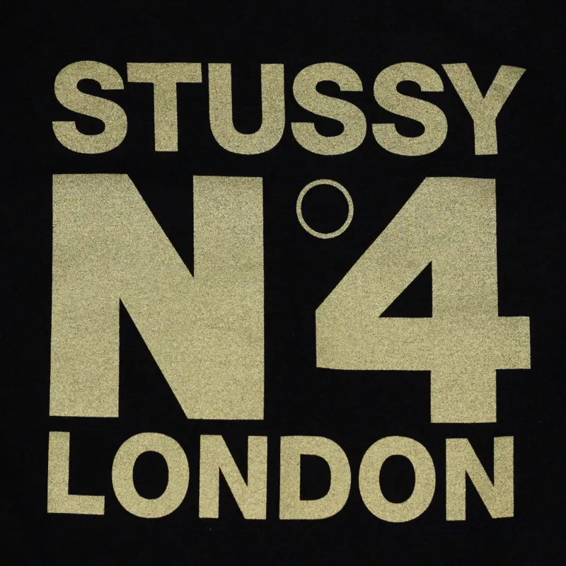 Stussy No.4 London Tee Black-1