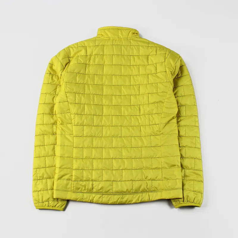 Patagonia Mens Nano Puff Full Zip Insulate Jacket Yosemite Yellow