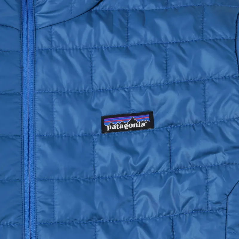 Patagonia Mens Nano Puff Bivy Pullover Hoodie Big Sur Blue-1