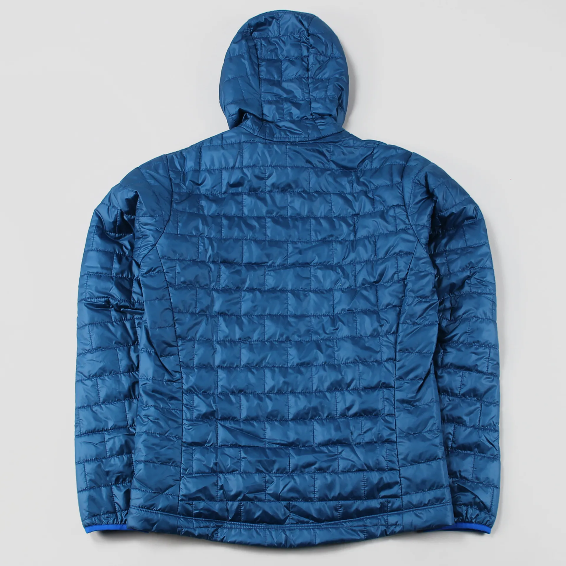Patagonia Mens Nano Puff Bivy Pullover Hoodie Big Sur Blue