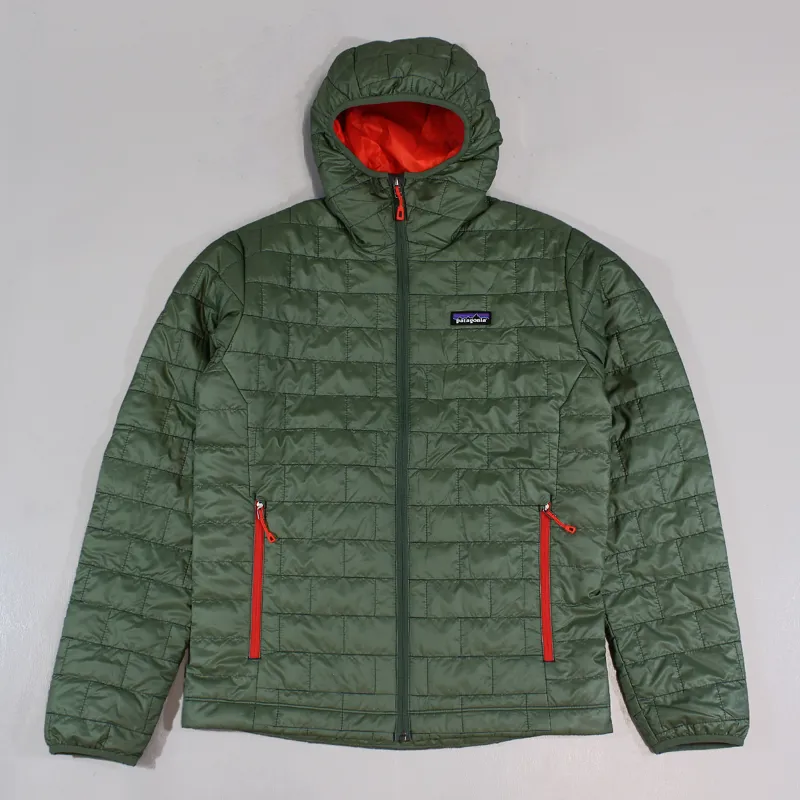 vrijgesteld barsten Heerlijk Patagonia Mens Lightweight Windproof Nano Puff Hoody Camp Green