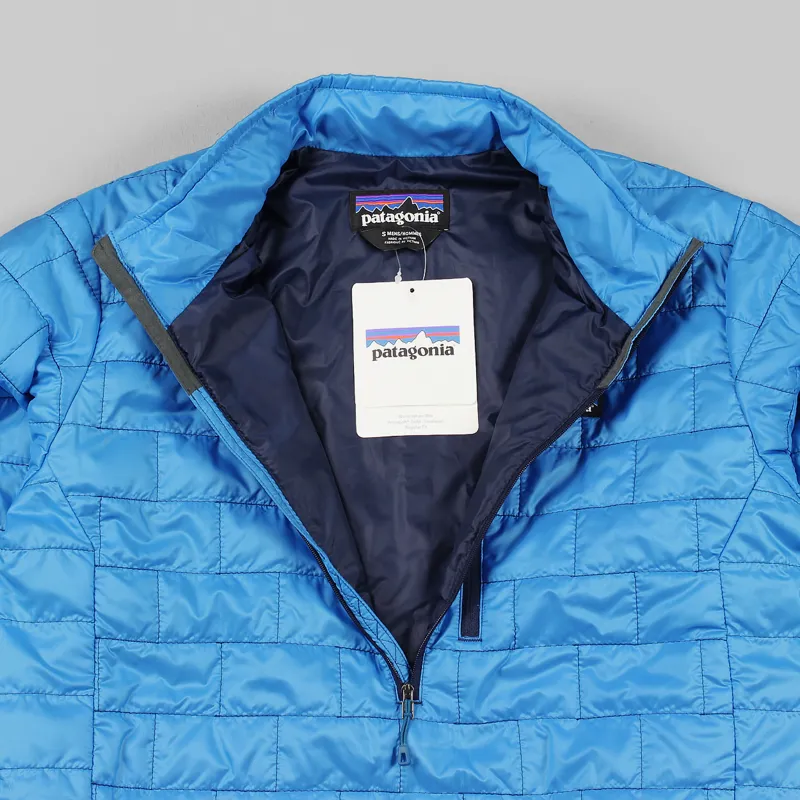 Patagonia Mens Nano Puff Pullover Electron Blue-1