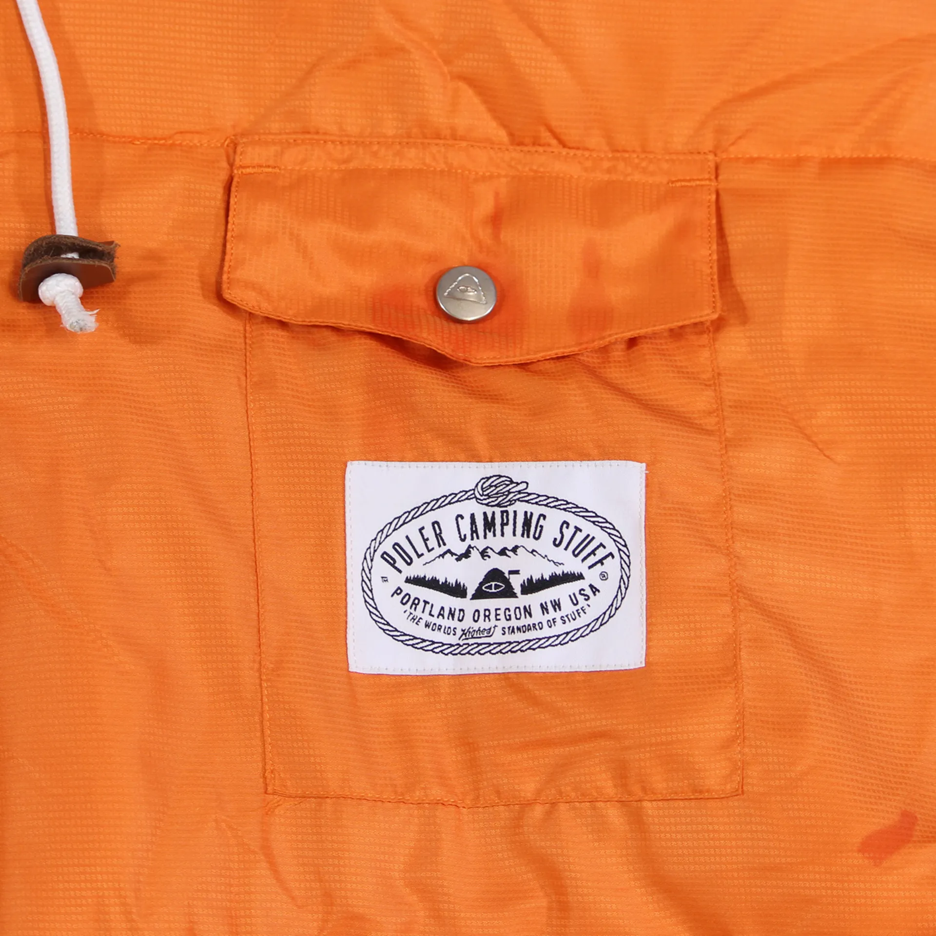 Poler Outdoor Stuff Napsack Microfibre Sleeping Bag Orange