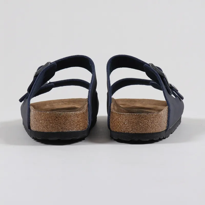 Birkenstock Arizona BF Sandals Saddle Matt Navy-3