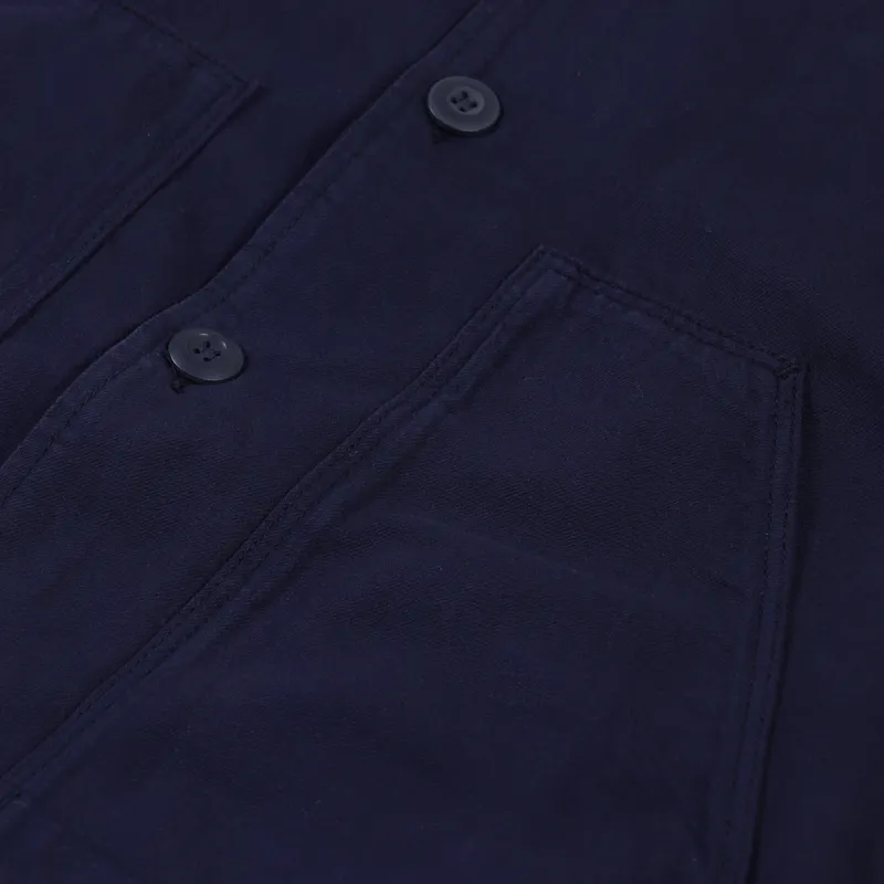Wood Wood Fabian Shirt Navy-5