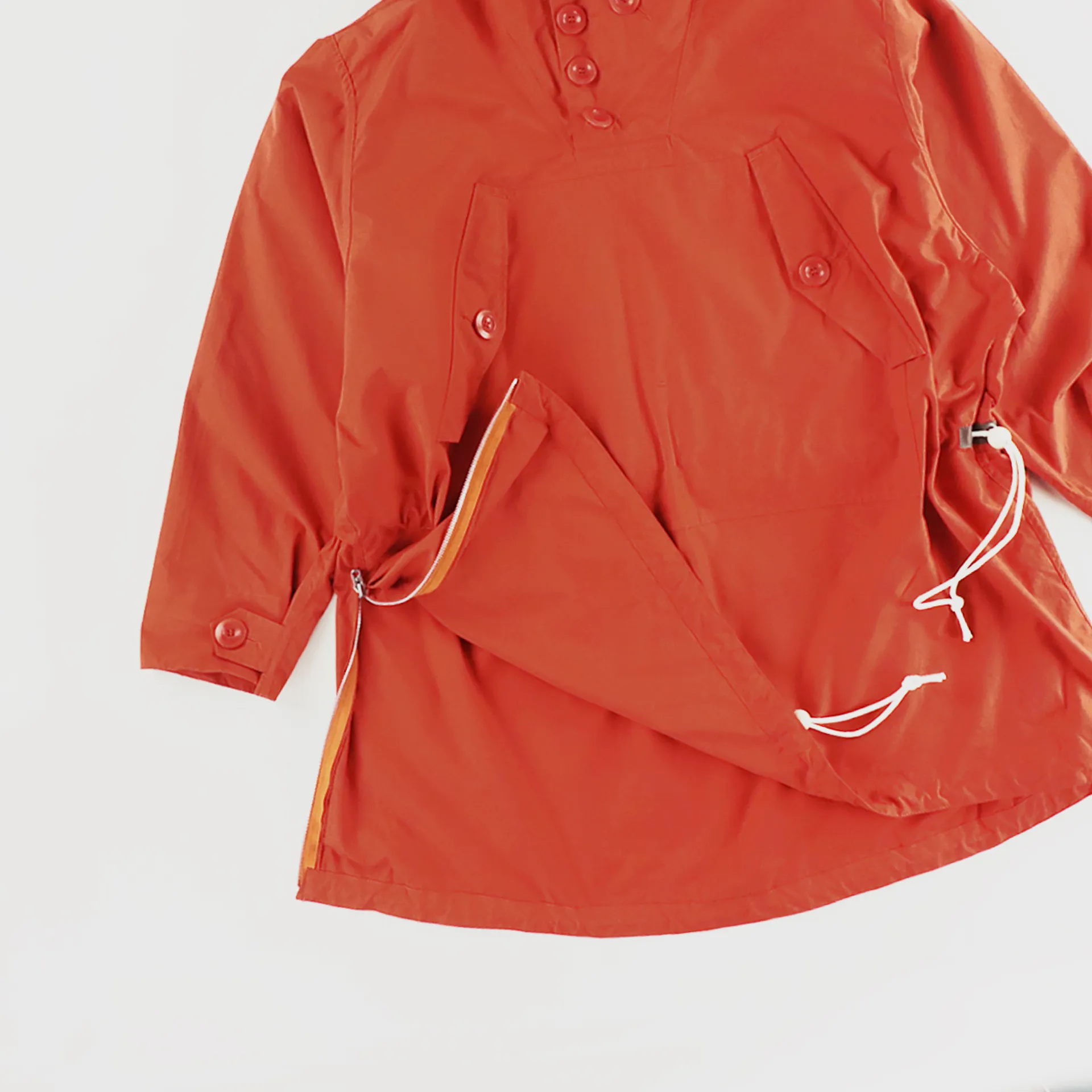 Liam Gallagher x Nigel Cabourn Long Smock Vintage Orange - Main Image