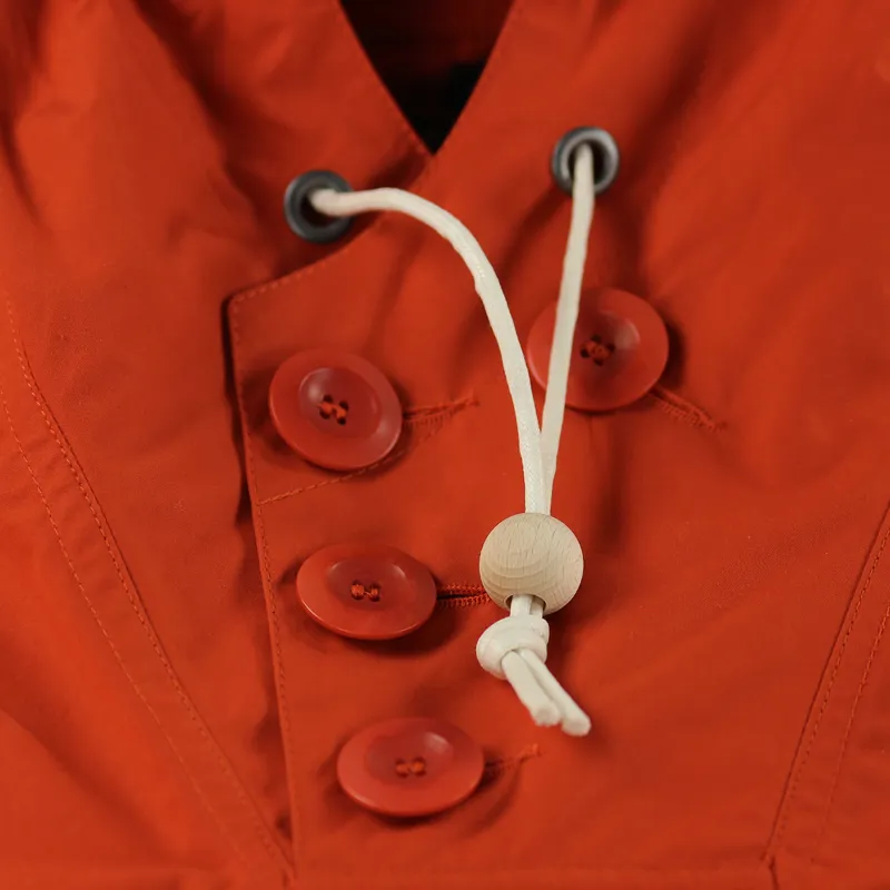 Liam Gallagher x Nigel Cabourn Long Smock Vintage Orange-6