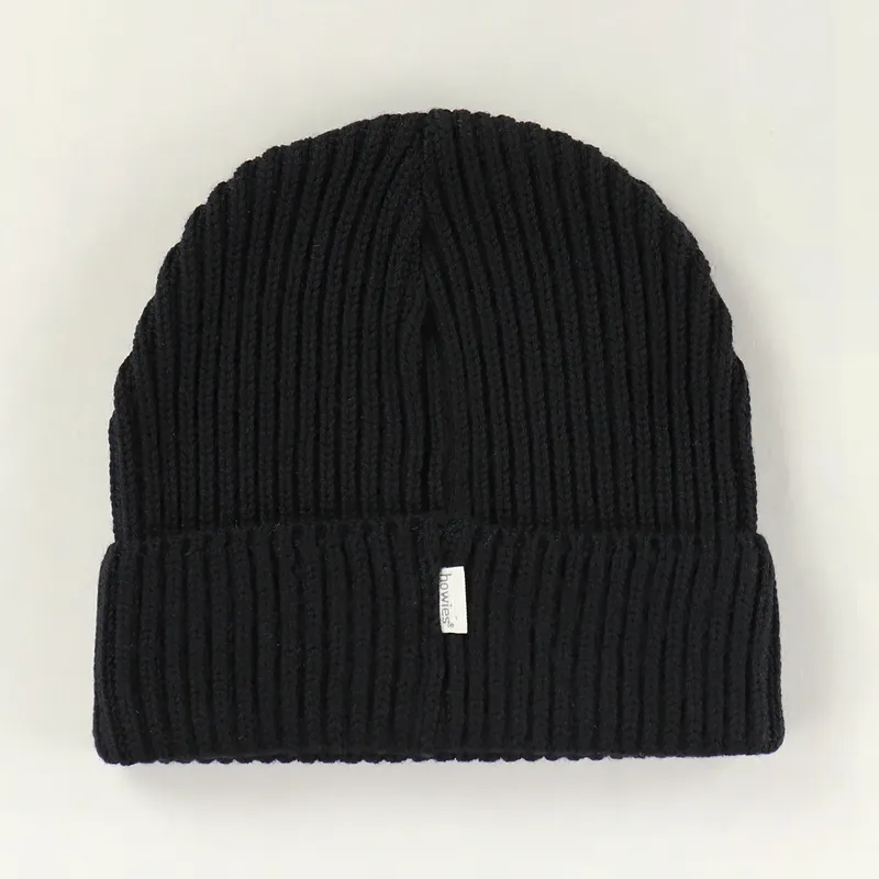 howies Ned Beanie Black