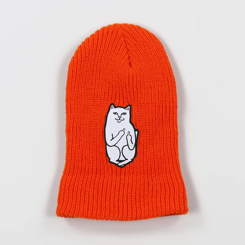 Ripndip Nermal Knit Beanie Safety Orange-1