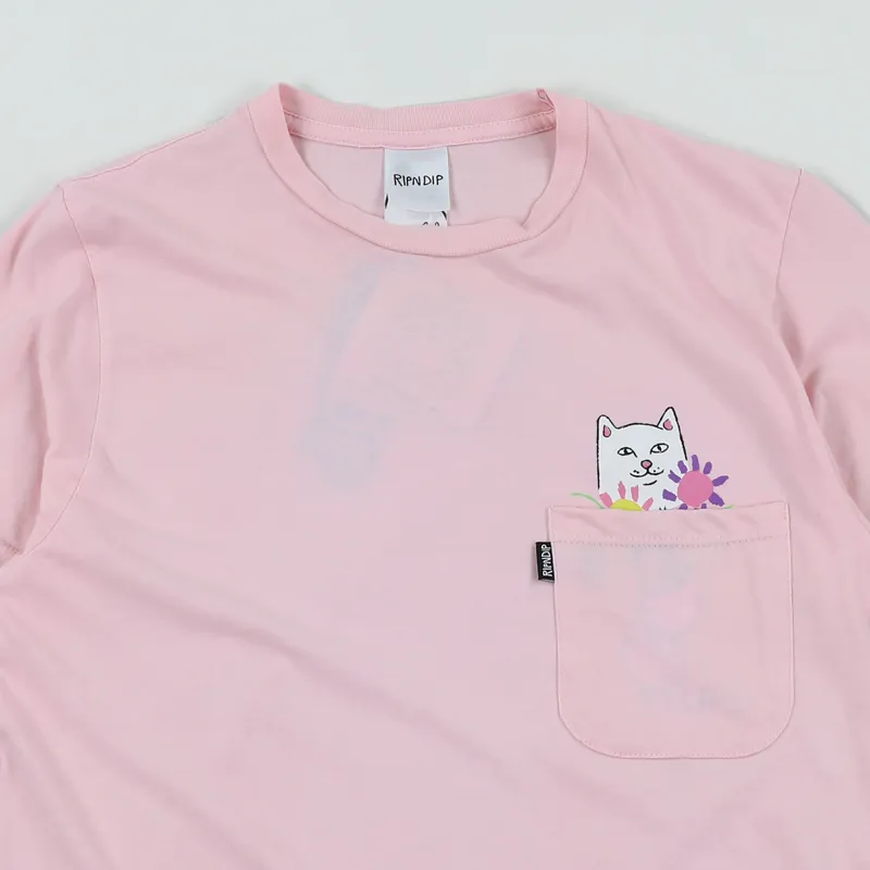 Ripndip Nermcasso T Shirt Pink-1