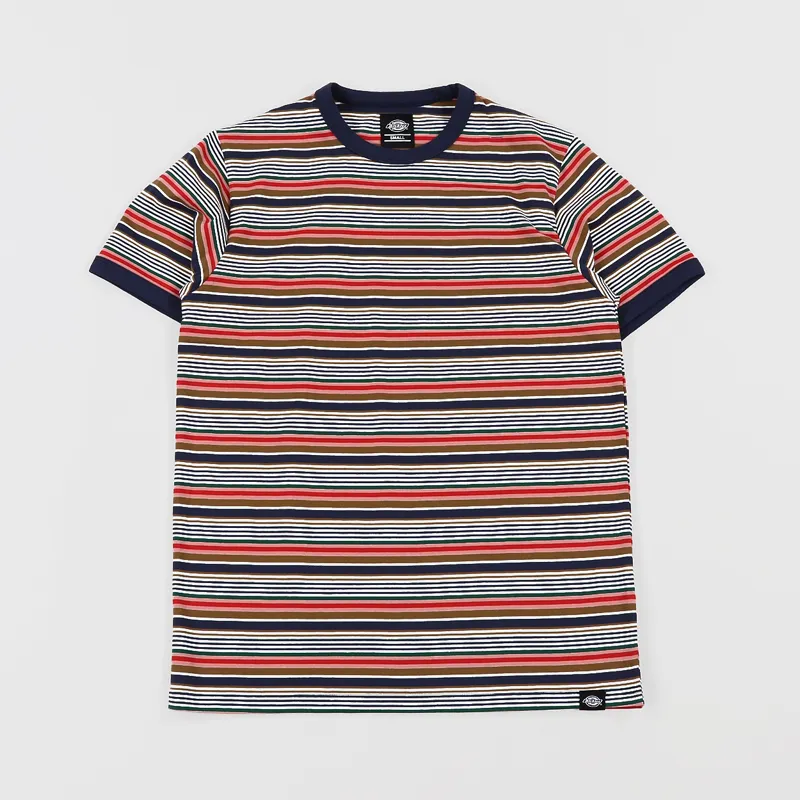 Dickies New Paltz T Shirt Navy Blue