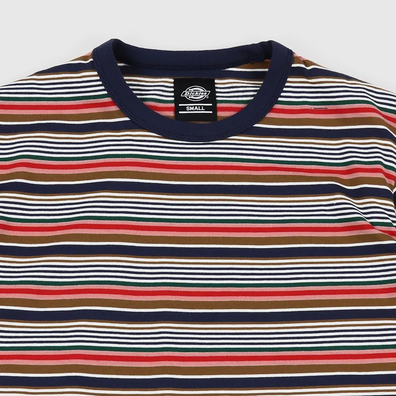 Dickies New Paltz T Shirt Navy Blue-1