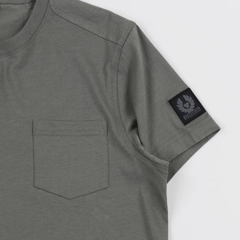 Belstaff New Thom T Shirt Green Smoke-2
