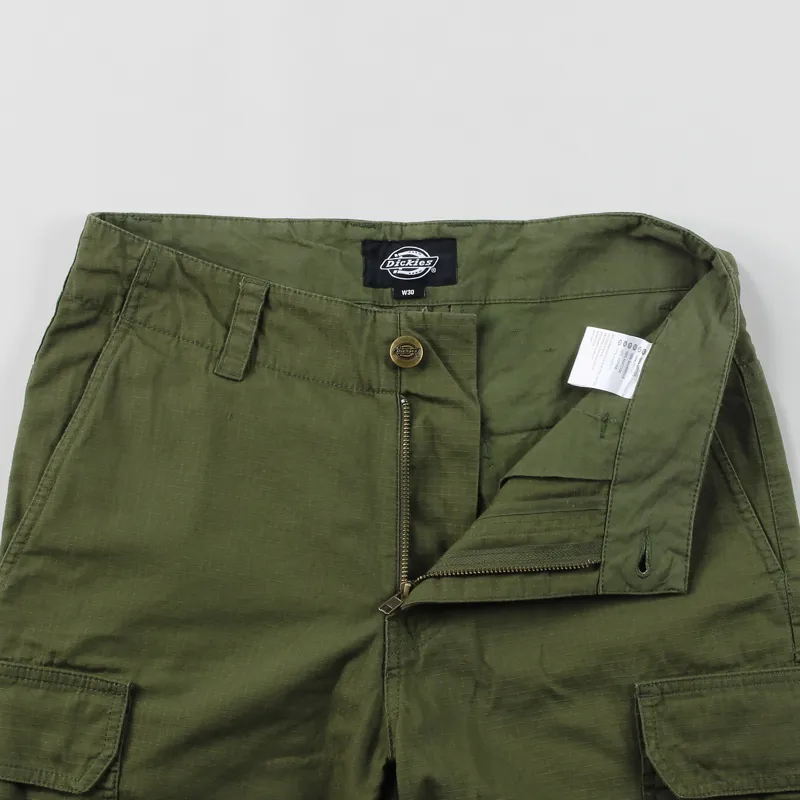 Dickies New York Cargo Shorts Dark Olive-2