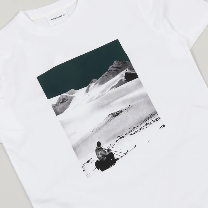 Norse Projects Niels Kebnekaise T Shirt White-1