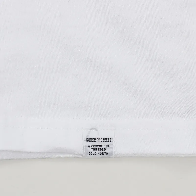 Norse Projects Niels Multi Logo T Shirt White-2