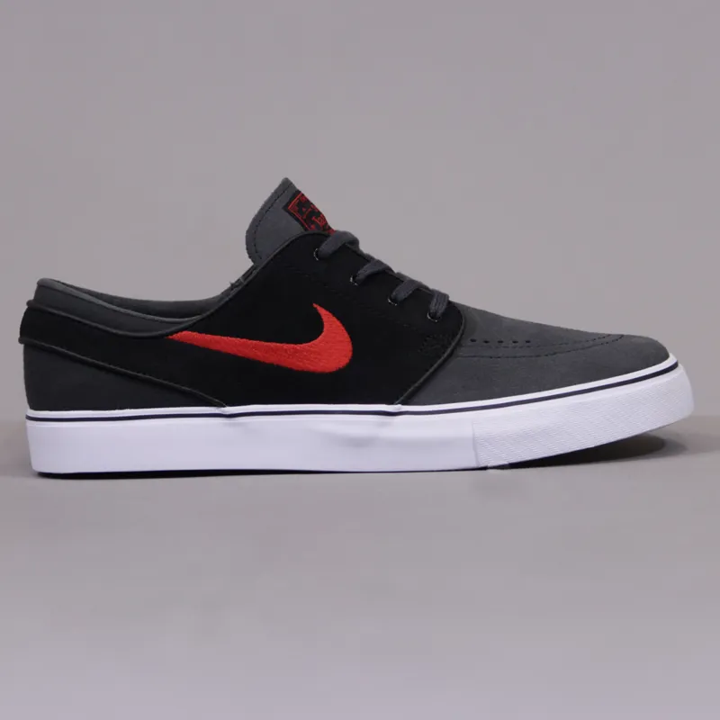 Nike Stefan Janoski Shoes Anthracite, University and Black