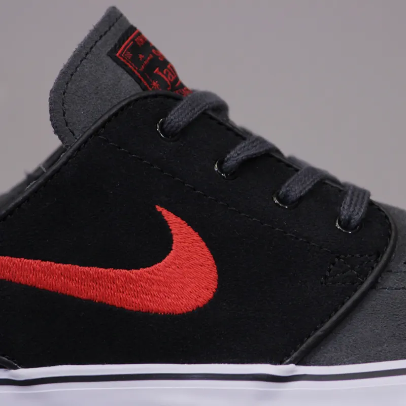 Nike Stefan Janoski Shoes Anthracite, University and Black-2