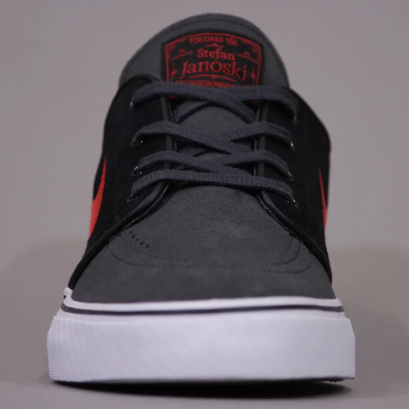 Nike Stefan Janoski Shoes Anthracite, University and Black-6