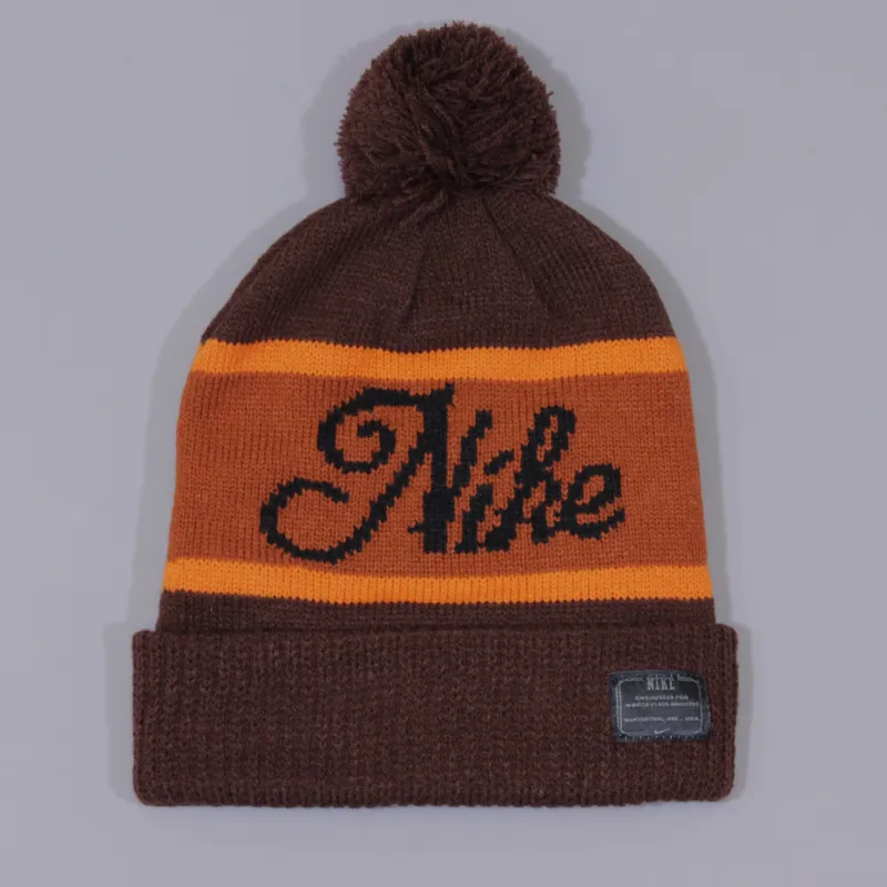 orange nike sb beanie