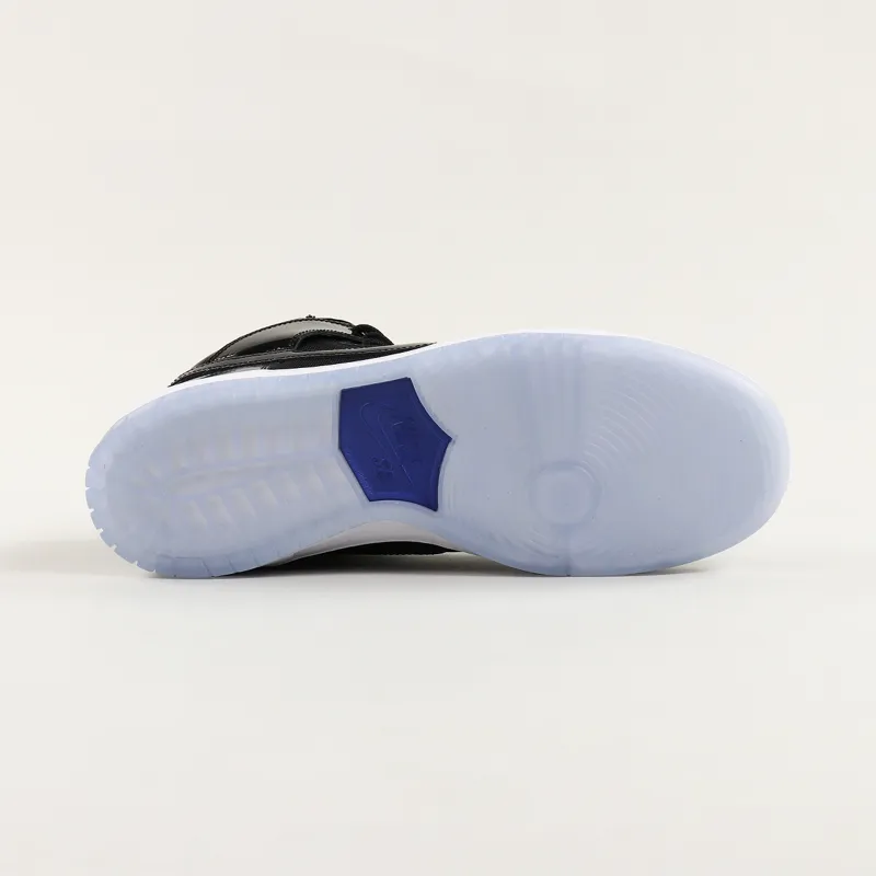 Nike SB Dunk High Pro Shoes Black White-8