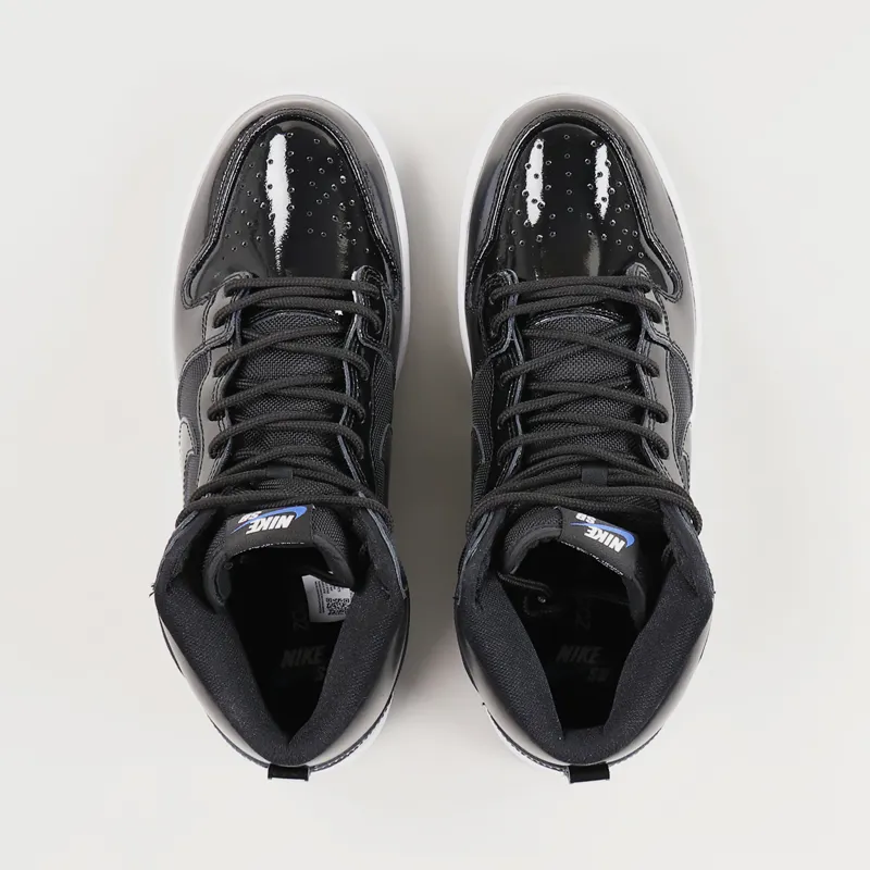 Nike SB Dunk High Pro Shoes Black White-7