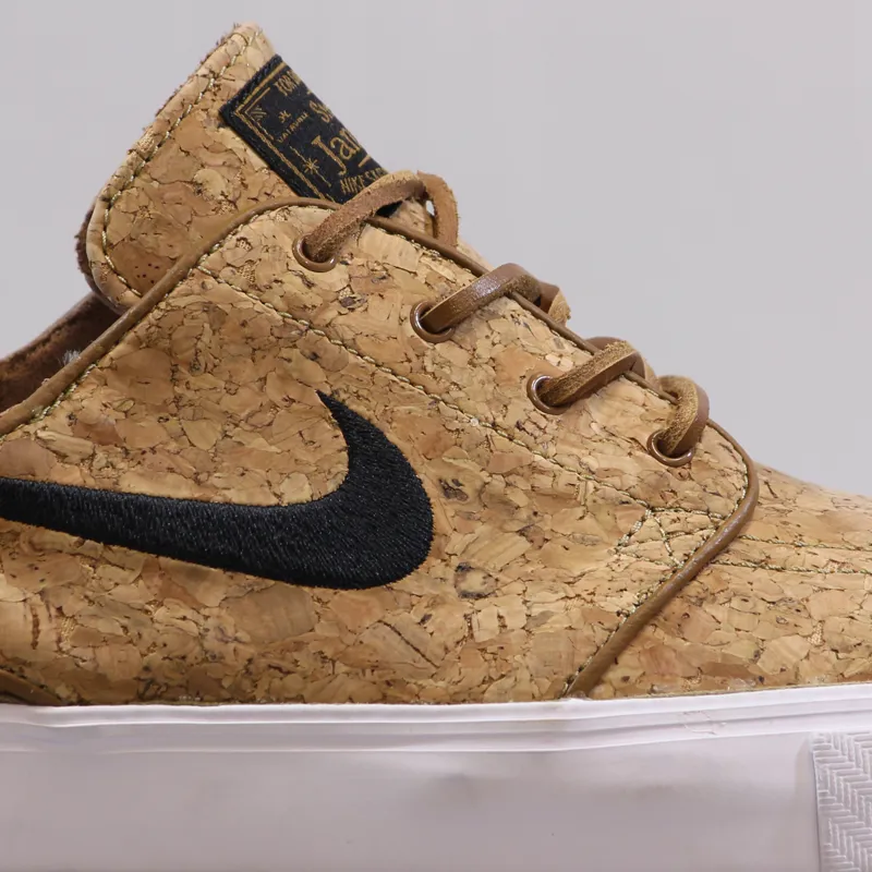 Nike SB Stefan Janoski Elite Shoes Cork Brown Black White