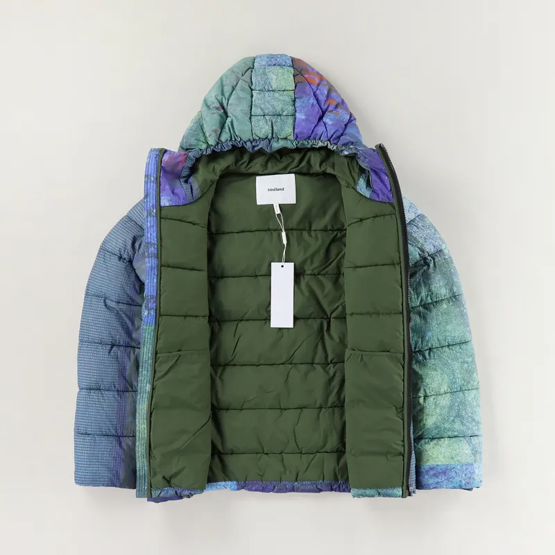 Soulland Nils Puffer Jacket Multi-3