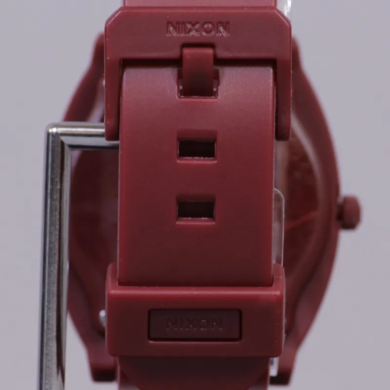 時計 NIXON MEDIUM TIME TELLER ACETATE RED Time Teller OPP Watch