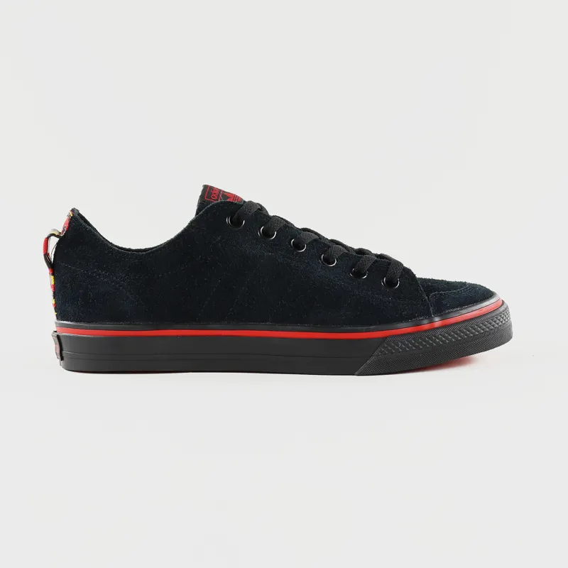 Adidas Skateboarding Nizza RF Na-Kel Smith Shoes Black Scarlet White