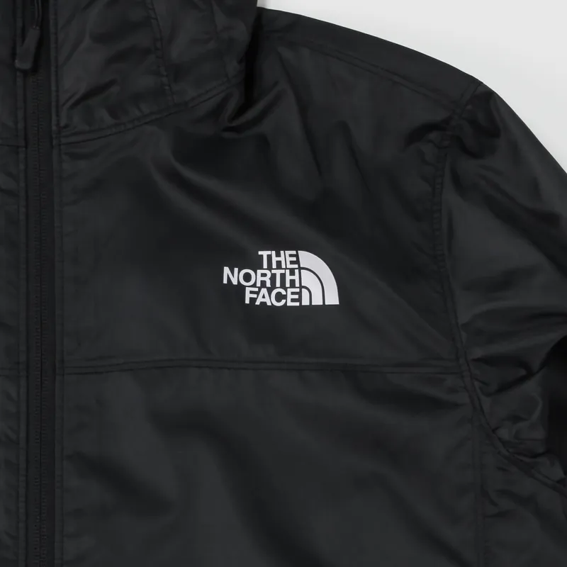 North face on sale flyweight jacket black